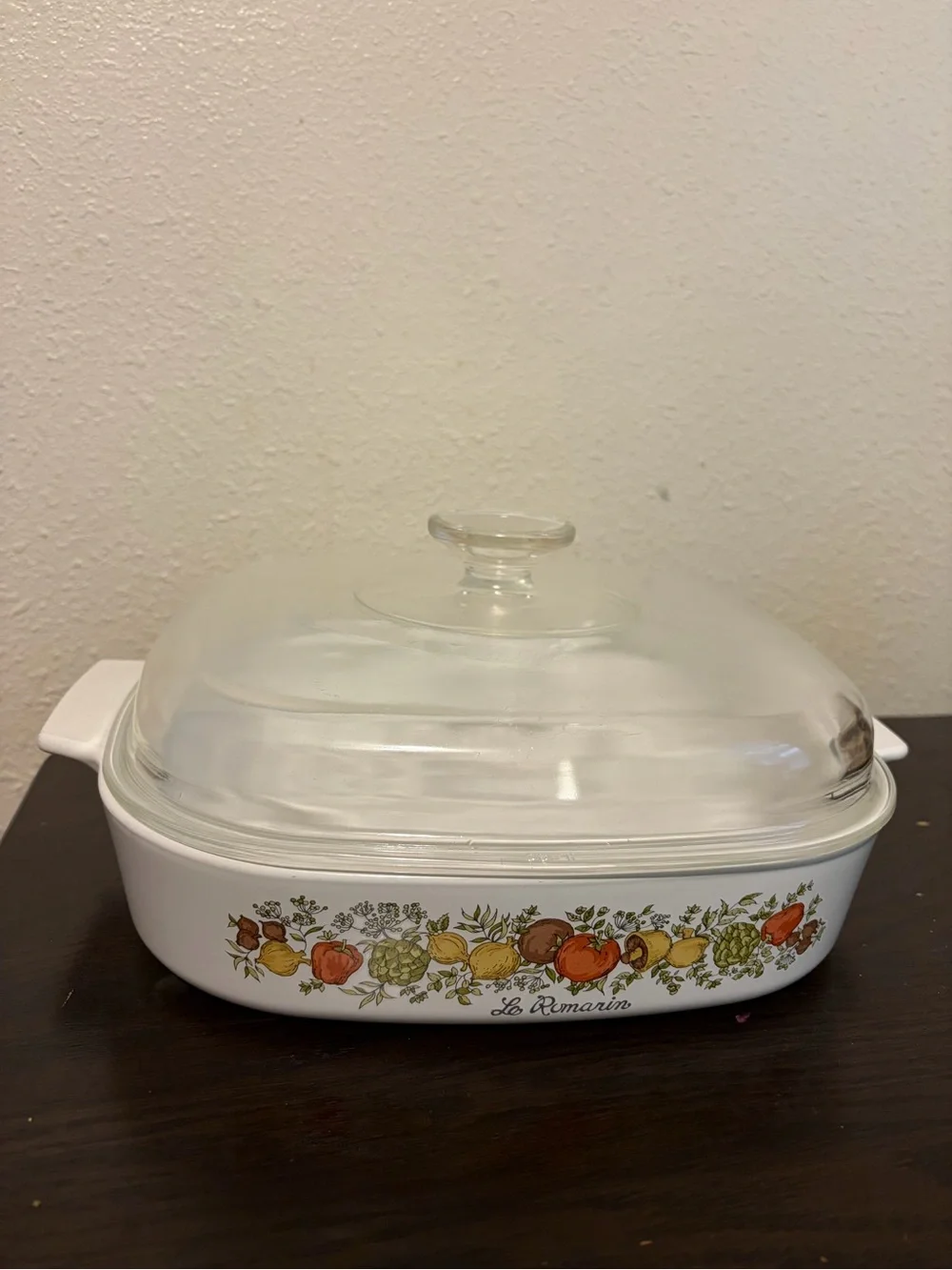 corningware spice of life casserole dish